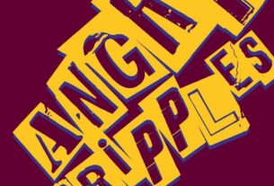 Buchcover des Titels „Angry Cripples – Stimmen behinderter Menschen gegen Ableismus“, herausgegeben von Alina Buschmann und Luisa L’Audace. Der Titel ist in gelben und violetten Blockbuchstaben grafisch auffällig dargestellt, daneben ein Megafon-Symbol.